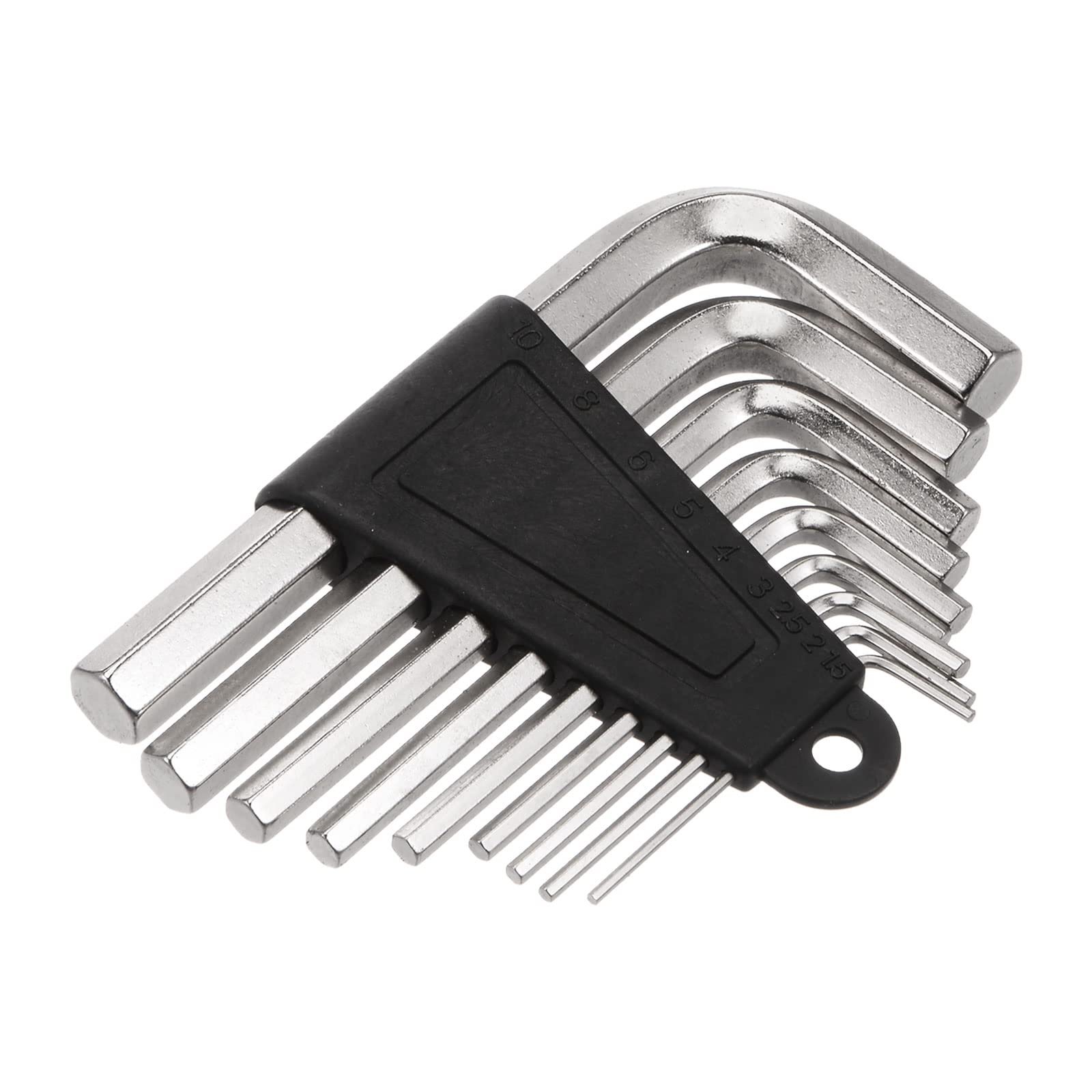 Allen Key Alloy Steel 1.5–10 mm, Set of 9