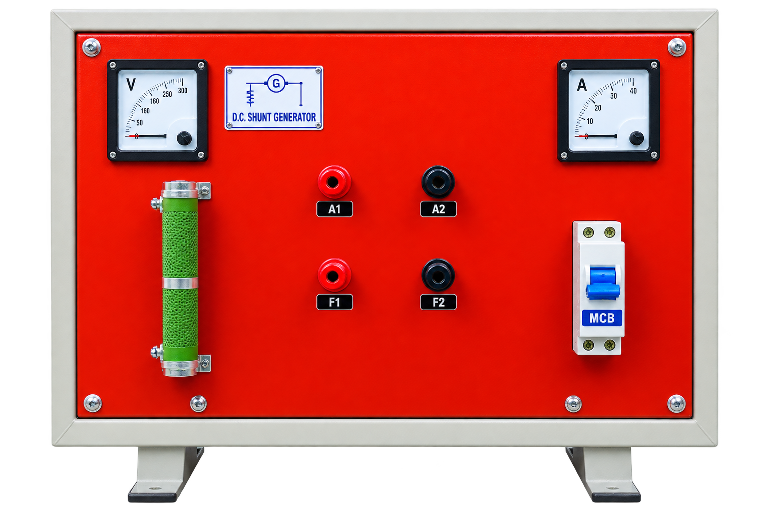 Panel of D.C. Shunt Generator
